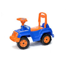 Машинка каталка 4 х 4 (сине-оранжевая) 549_С