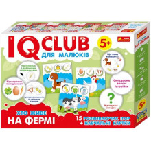 Обучающие пазлы IQ-club для малышей 