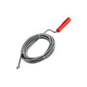 Трос для чистки труб Intertool 9мм x 5м с наконечником