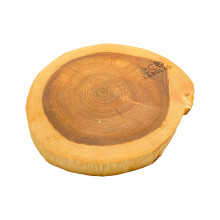 Доска разделочная Eco Tabulas 210 x 200 x 30мм круглая без коры Lux