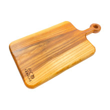 Доска разделочная Eco Tabulas 400 x 200 x 27мм с ручкой Lux