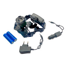 Фонарь налобный BL 1LED линза x Li-Ion