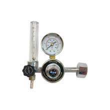 Редуктор аргоновый + углекислотный AR/CO2 ATF 2-в-1 x 25МПа с ротаметром хром