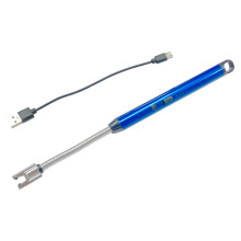 Зажигалка импульсная плазменная ARC BBQ **260мм USB гибкий носик