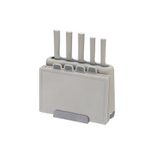 Набор ножей с досками Maestro 5 ножей x 4 доски серый