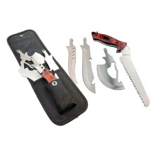 Набор туристический Hunt 4-в-1 нож + кинжал + топор + пила