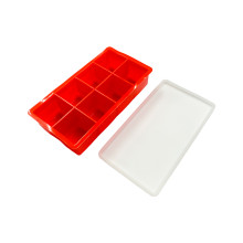 Силиконовая форма для льда с крышкой Силиконовая форма для льда с крышкой