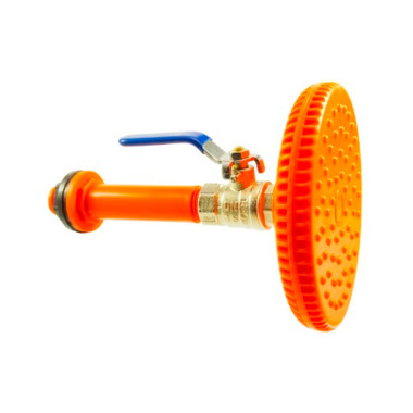 Комплект для душа TNX метеллический кран диаметр 125мм