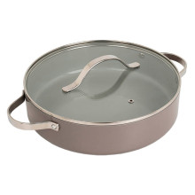 Кастрюля антипригарная Maestro 280мм x 3.9л низкая Ceramic