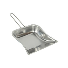 Совок металлический с ручкой 240х225х40мм