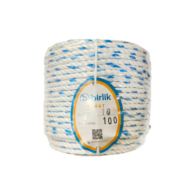Канат полипропиленовый Birlik 10мм x 100м