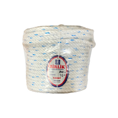 Канат полипропиленовый Birlik 16мм x 100м