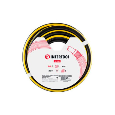 Шланг поливочный Intertool 3/4