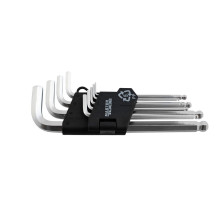 Набор шестигранных ключей Mastertool - 9 шт., с шаром удлиненные (75-0957)