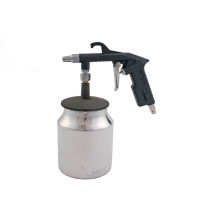 Пневмопистолет пескоструйный Intertool - нижний бак 1000 мл 8bar (PT-0705)