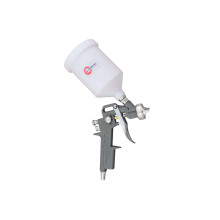 Пневмопистолет лакокрасочный HP Intertool - верхний бак 600 мл, d=1,5 мм (PT-0204)