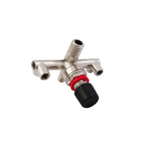 Контрольно-распределительный блок Intertool - черный (PT-9091)