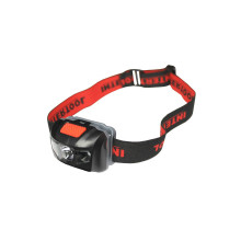 Фонарь налобный Intertool - 1 LED + 2 LED х 1 Вт (LB-0302)