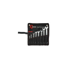 Набор рожково-накидных ключей Intertool - 8 шт. (6-19 мм) Pro (XT-1002)