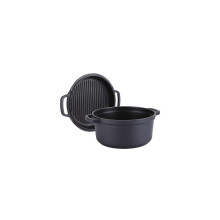 Кастрюля антипригарная Maestro - 200 мм x 2,55 л с крышкой-сковородкой (MR-4120)