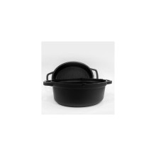 Кастрюля антипригарная Maestro - 260 x 210мм x 3,3л с крышкой-сковородкой (MR-4126)