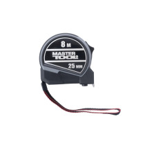 Рулетка Mastertool - 8 м x 25 мм 2 фиксатора (60-8025) Рулетка Mastertool - 8 м x 25 мм 2 фиксатора (60-8025)