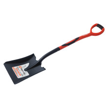 Лопата совковая Intertool - 238 x 282 x 1050 мм ручка фибергласс (FT-2014)