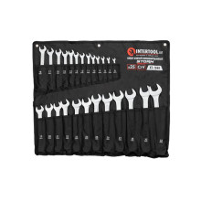 Набор рожково-накидных ключей Intertool - 25 шт. (6-32 мм) Storm XT-1000 (XT-1000)