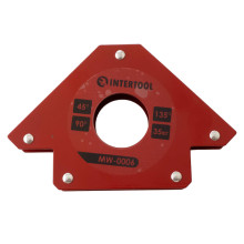 Держатель магнитный для сварки Intertool - 35кг стрела (MW-0006)