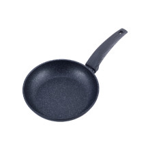 Сковорода антипригарная Kamille - 200 мм Black Marble (4121)