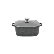 Кастрюля антипригарная Maestro - 240 x 240 мм x 5,2 л Granite (MR-2424)