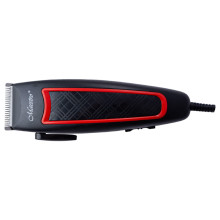 Машинка для стрижки волос Maestro MR657-S, 15 Вт, 4 насадки, красный (DR-000076721)