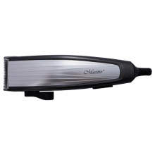 Машинка для стрижки волос Maestro MR651-SS, 7 Вт, 4 насадки, от сети, серый (DR-000076820)