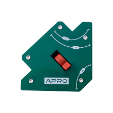 Держатель магнитный для сварки Apro - 24 кг стрела с отключателем (330308)