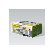 Кастрюля нержавеющая Maestro - 220 мм x 4,5 л (MR-3519-22)