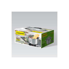 Кастрюля нержавеющая Maestro - 240 мм x 5,8 л (MR-3519-24)