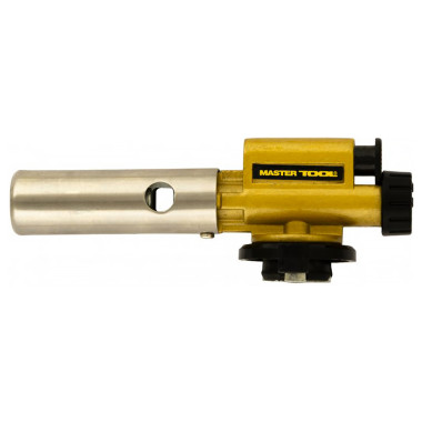 Горелка газовая c пьезоподжигом Mastertool - ⌀22мм огниво металл (44-5043)