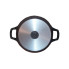 Кастрюля антипригарная Biol - 240мм x 3,6л Granite Grey (К406РС)
