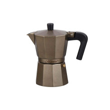 Кофеварка гейзерная алюминиевая Maestro - 300мл коричневая (MR-1666-6-BROWN)