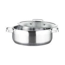 Кастрюля нержавеющая Maestro-Elite - 220мм x 2л низкая (MR-3514-22)