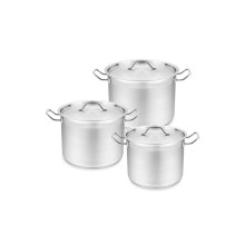 Набор посуды нержавеющий Maestro - 12 x 15 x 18л (3шт) MR-3518 (MR-3518)