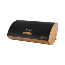 Хлебница Maestro - 355 x 250 x 160мм черная (MR-1775-BLACK)