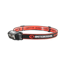 Фонарь налобный Intertool-Storm - 3Вт x 120Лм x 1200мAч 6 (LB-0310)